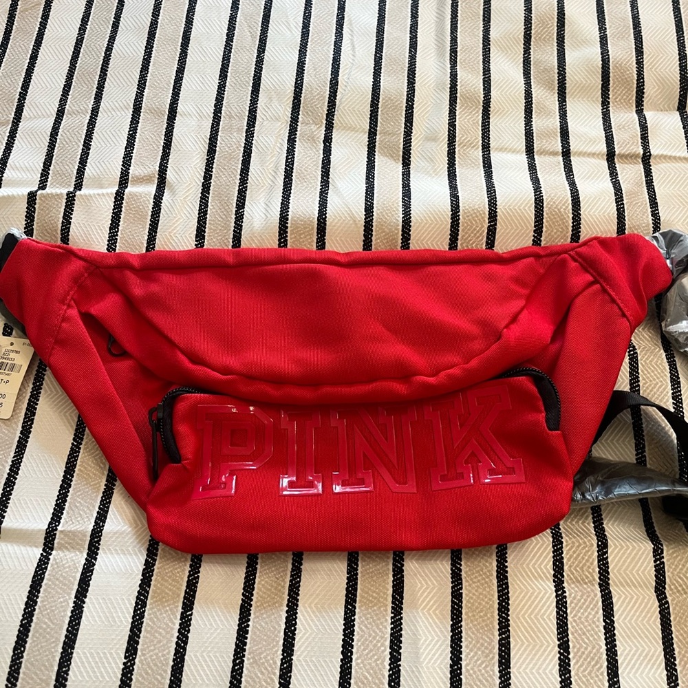 PINK Victoria's Secret Red Crossbody Bag